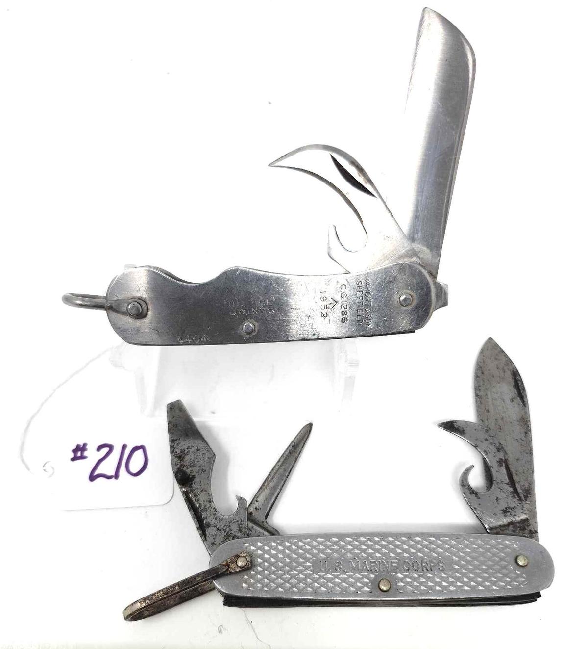 2 Pocket Knives
