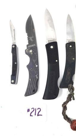 4 Pocket Knives