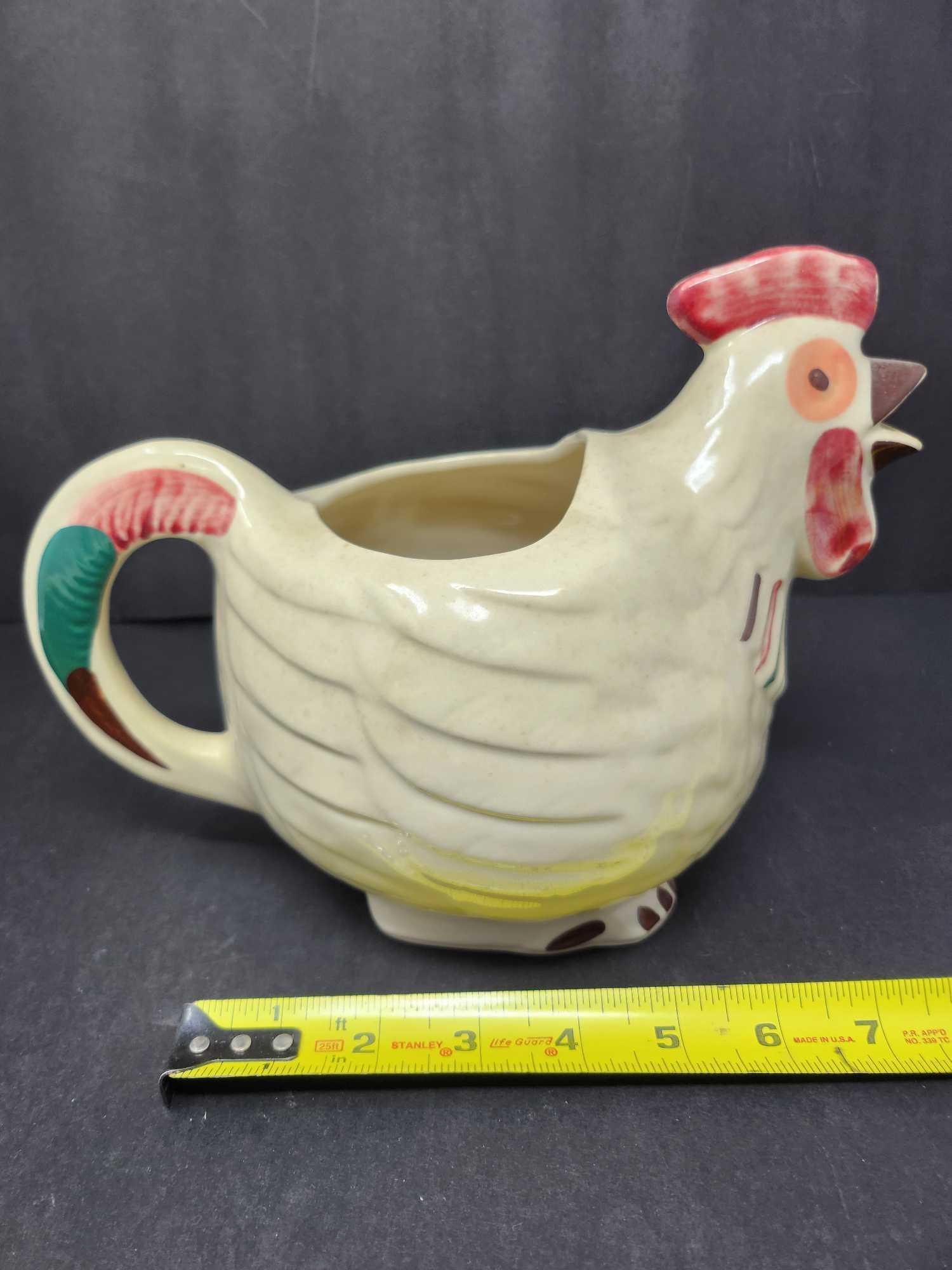 Vintage Shawnee Pottery Pitcher And Salt/Pepper