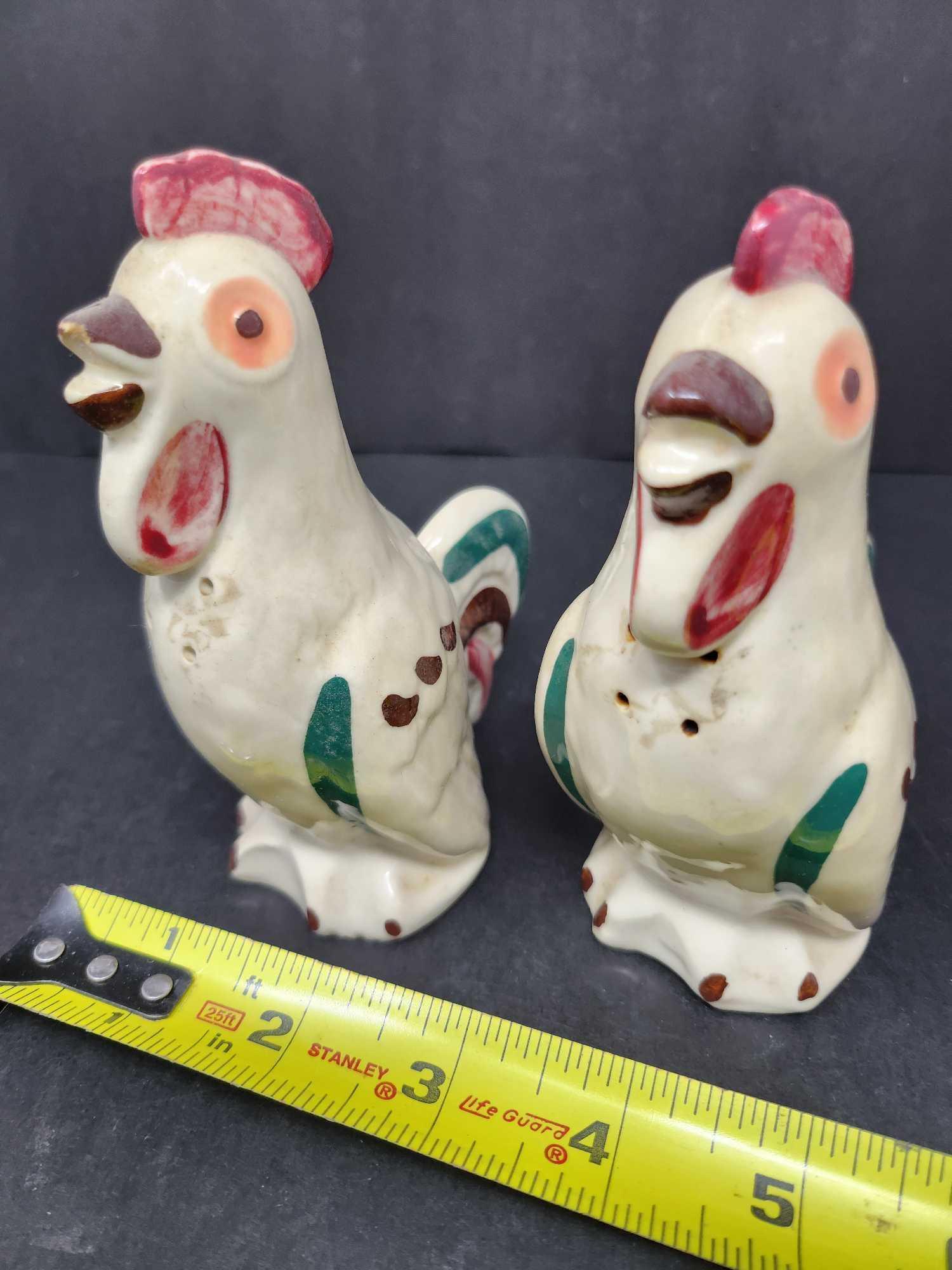 Vintage Shawnee Pottery Pitcher And Salt/Pepper