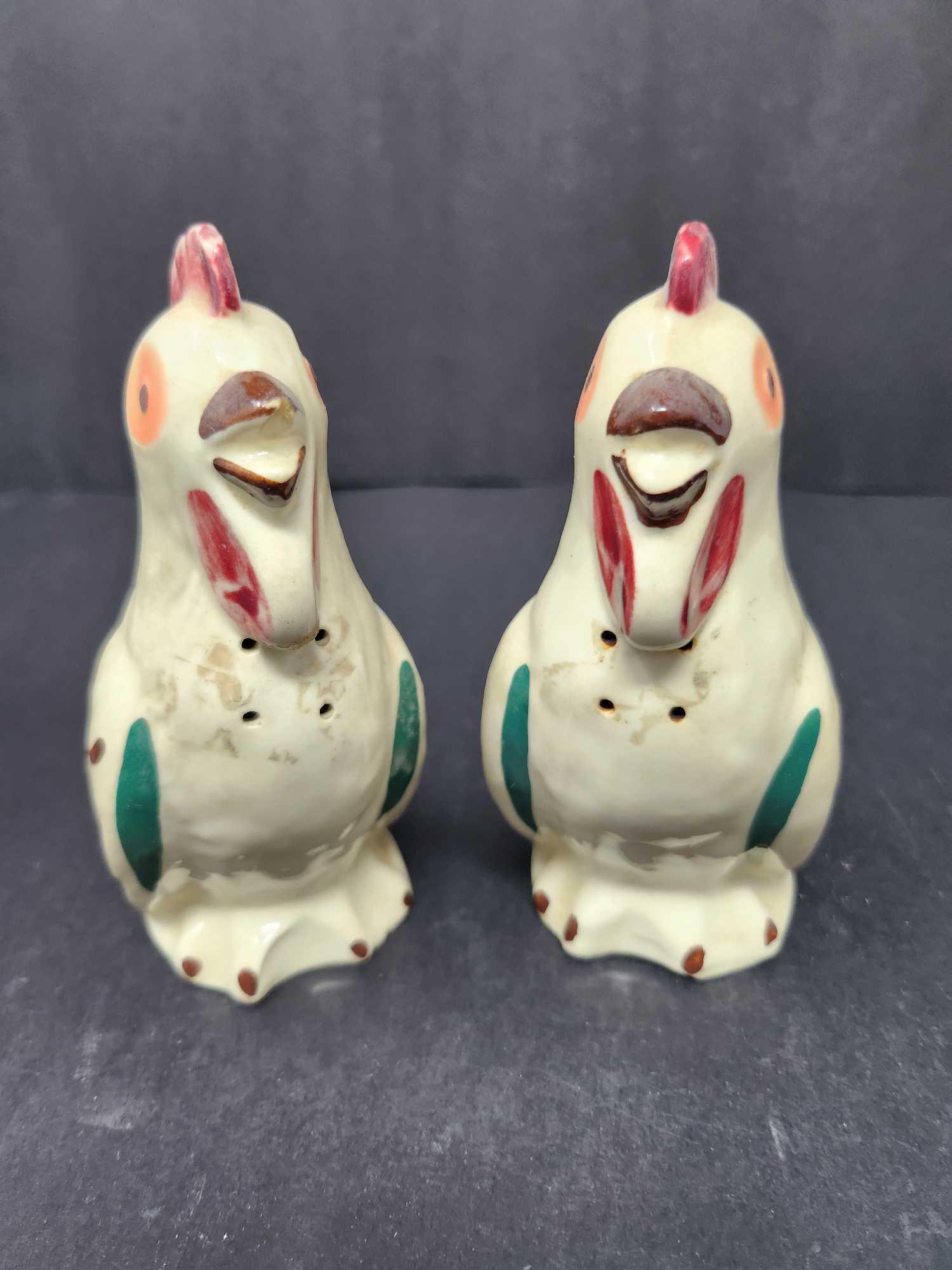 Vintage Shawnee Pottery Pitcher And Salt/Pepper