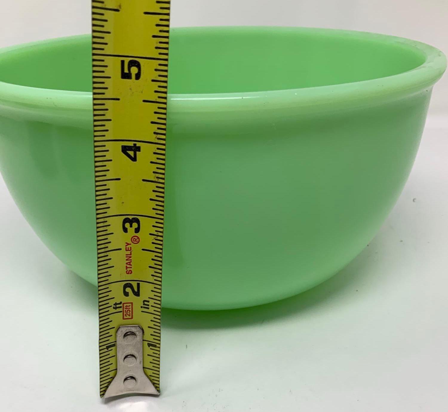 Uranium Jadeite Mixing Bowl