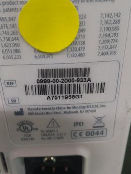 Mindray Medical Datascope Accutorr V Vital Signs Monitor- 42373