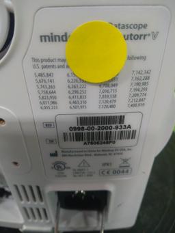 Mindray Medical Datascope Accutorr V Vital Signs Monitor- 42379