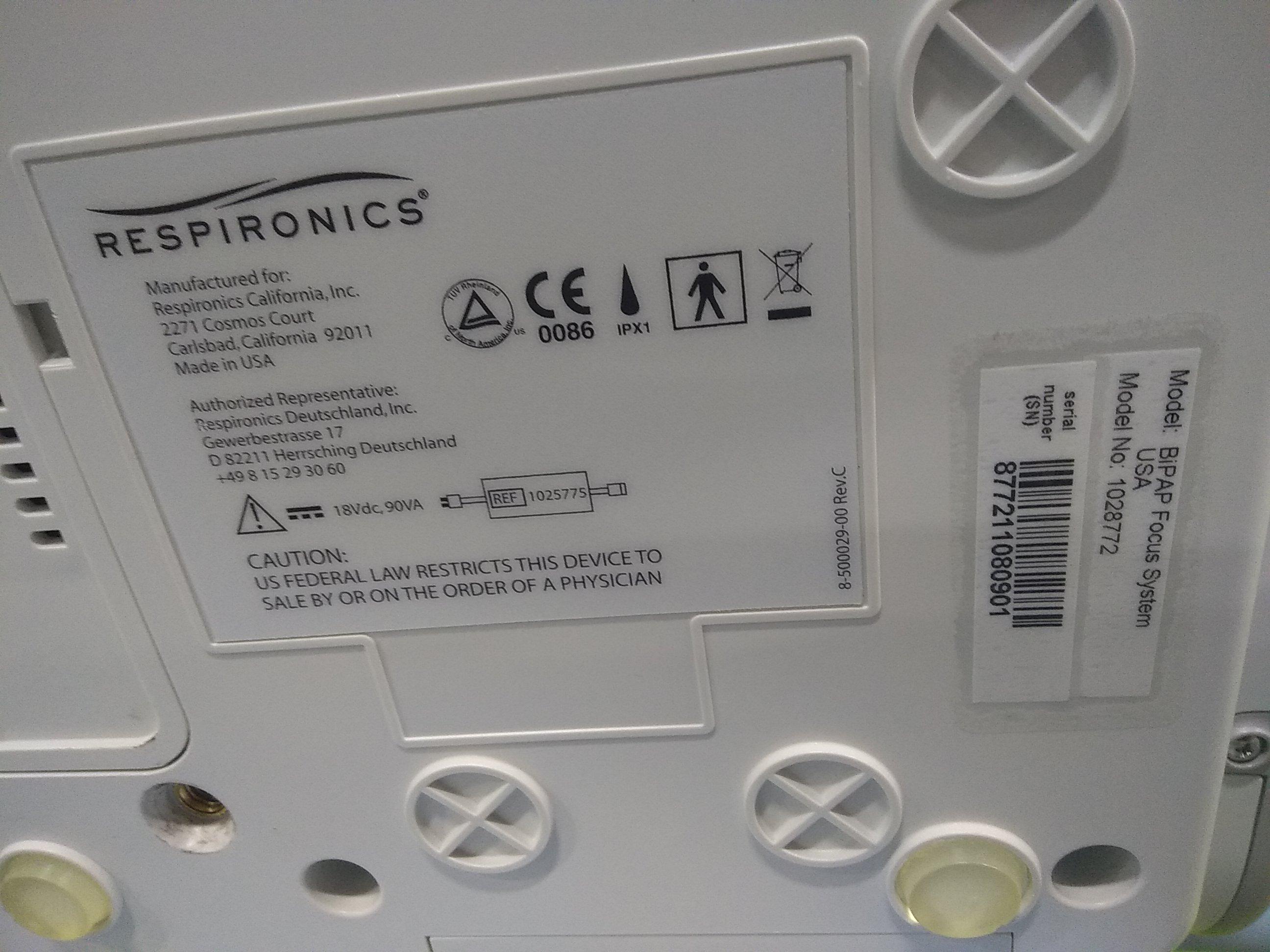 Respironics Bipap focus Vital - 46616