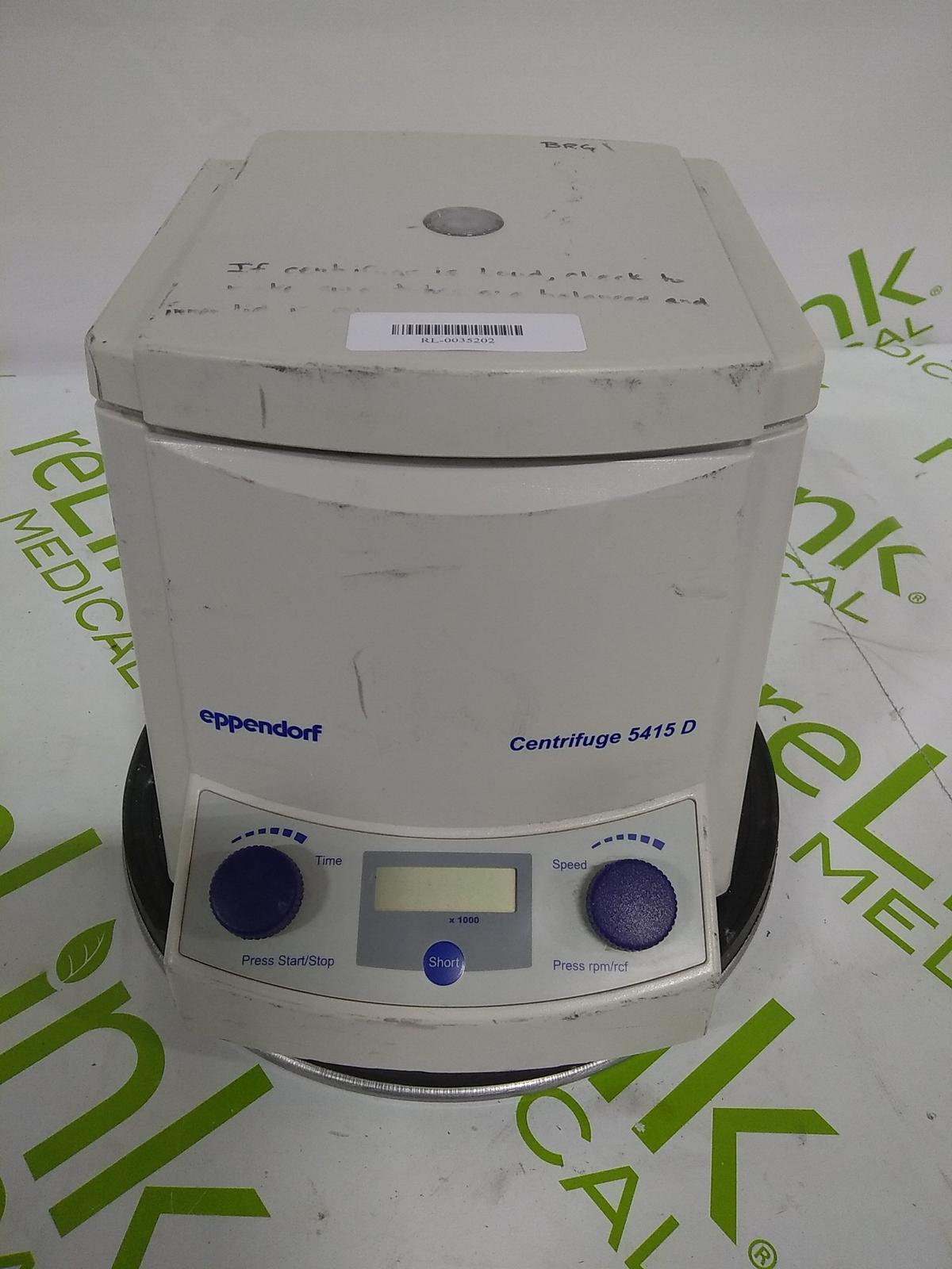 Eppendorf 5415D Centrifuge - 46346