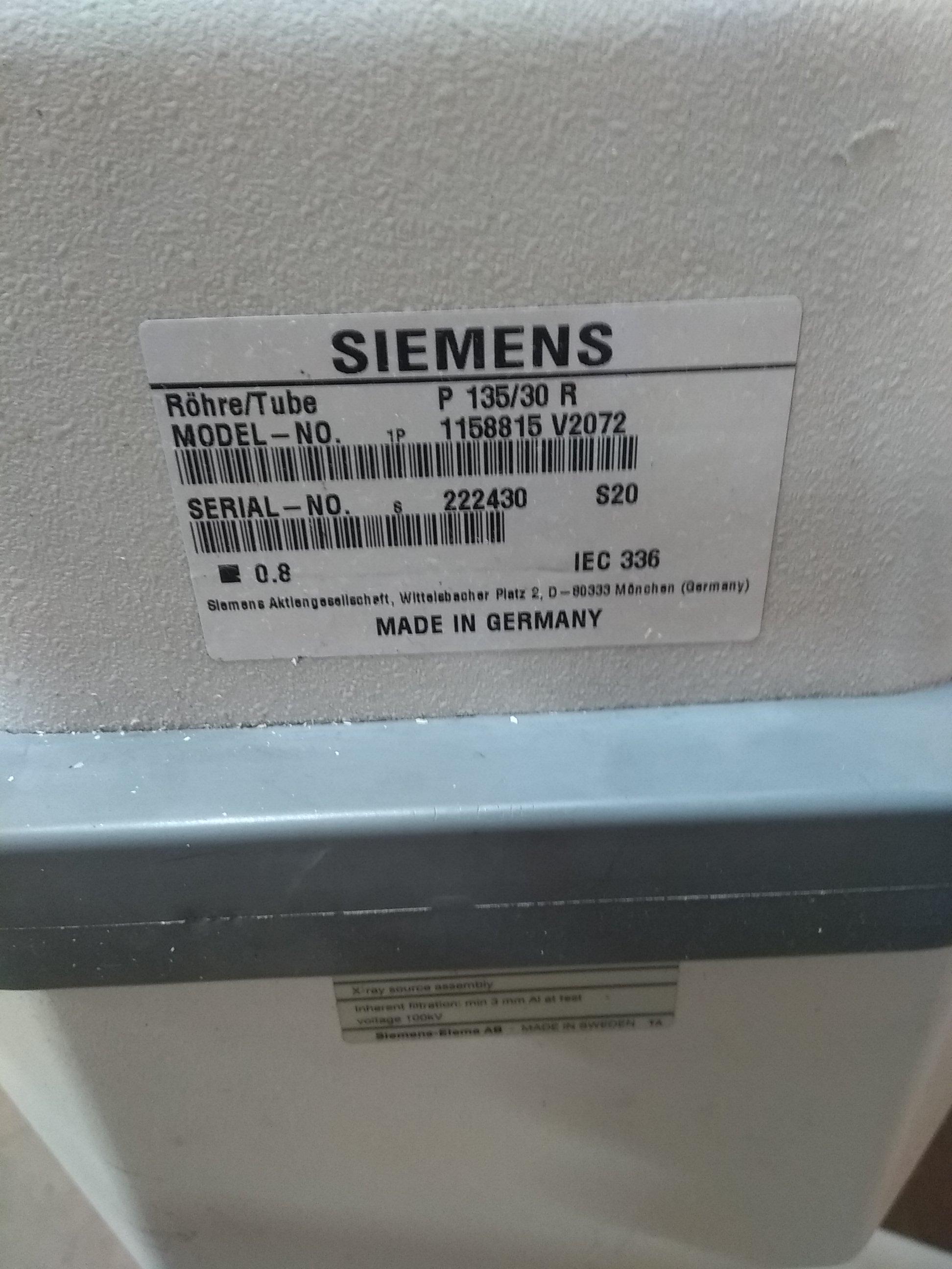 Siemens Medical Mobilett Portable X-ray - 51339