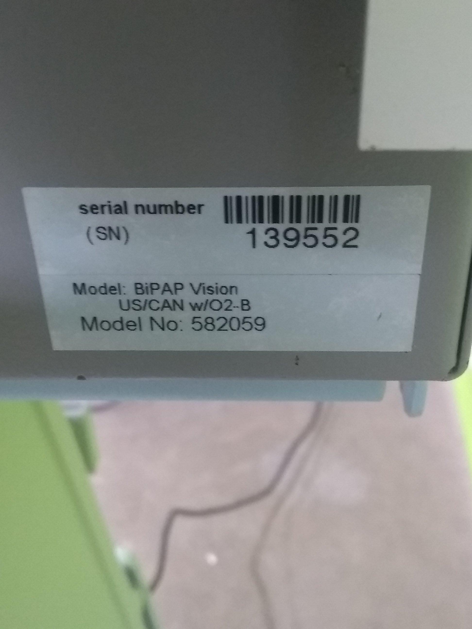 Respironics BiPAP Vision Ventilator - 49749