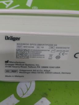 Drager Medical SMARTPOD MASIMO SP02 X8 - 48749