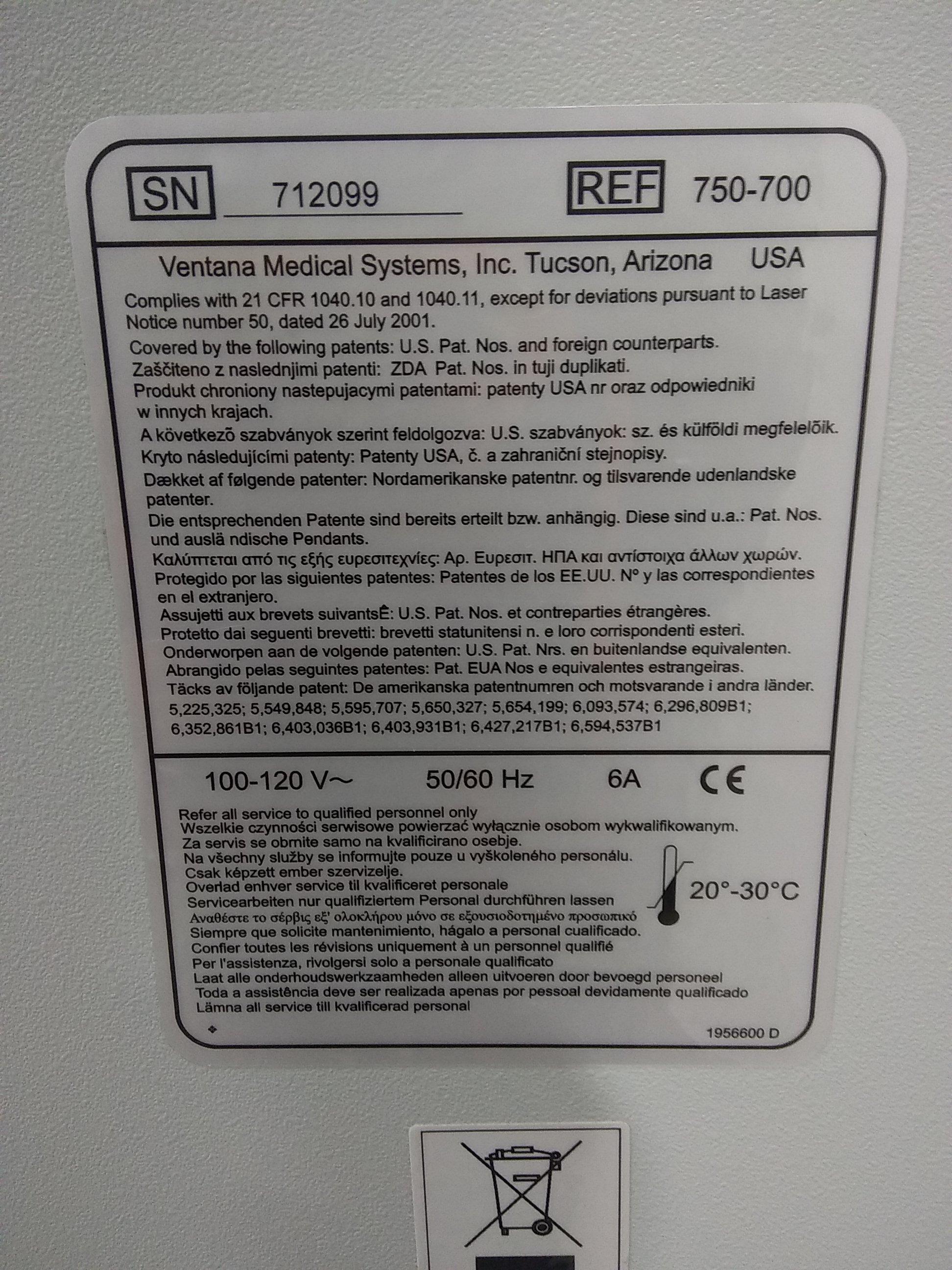 Ventana Benchmark XT Slide Stainer - 44790