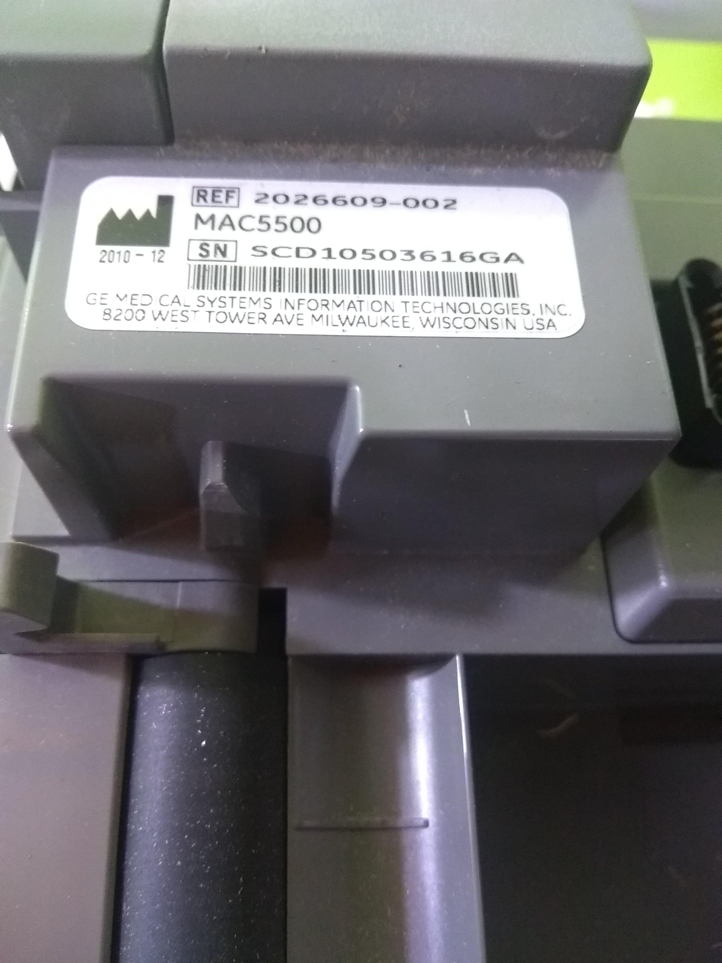 GE Healthcare Mac 5500 EKG Unit - 64603