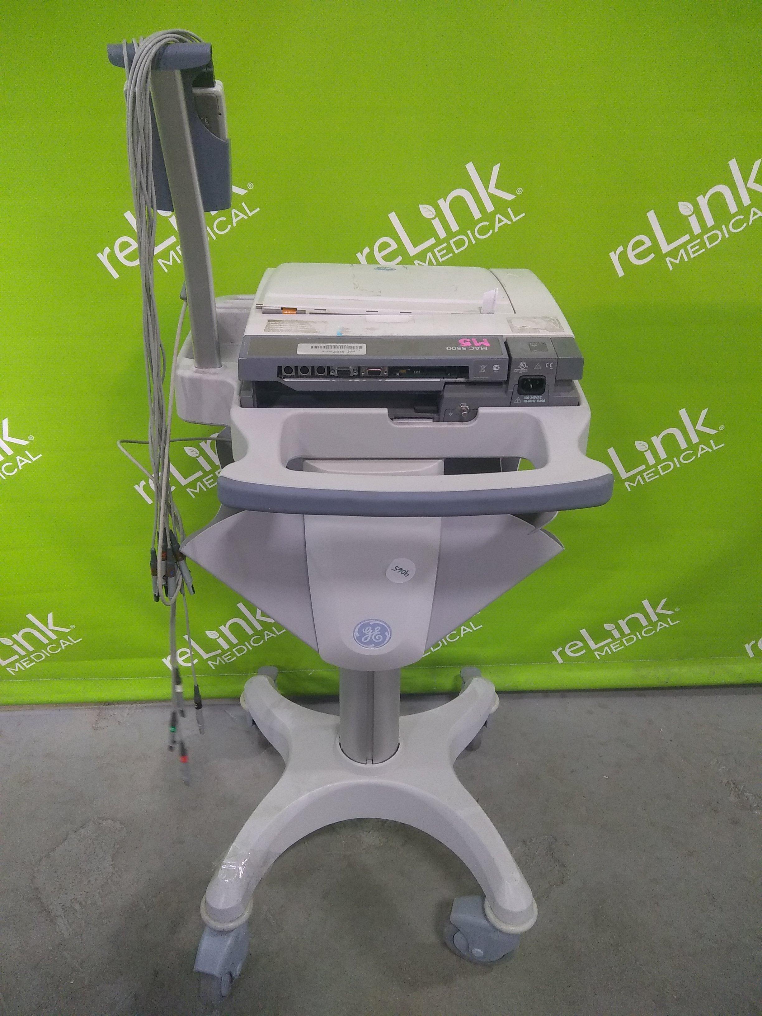 GE Healthcare Mac 5500 EKG Unit - 64603