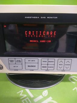 Criticare 602-3B Anesthesia Monitor - 53546