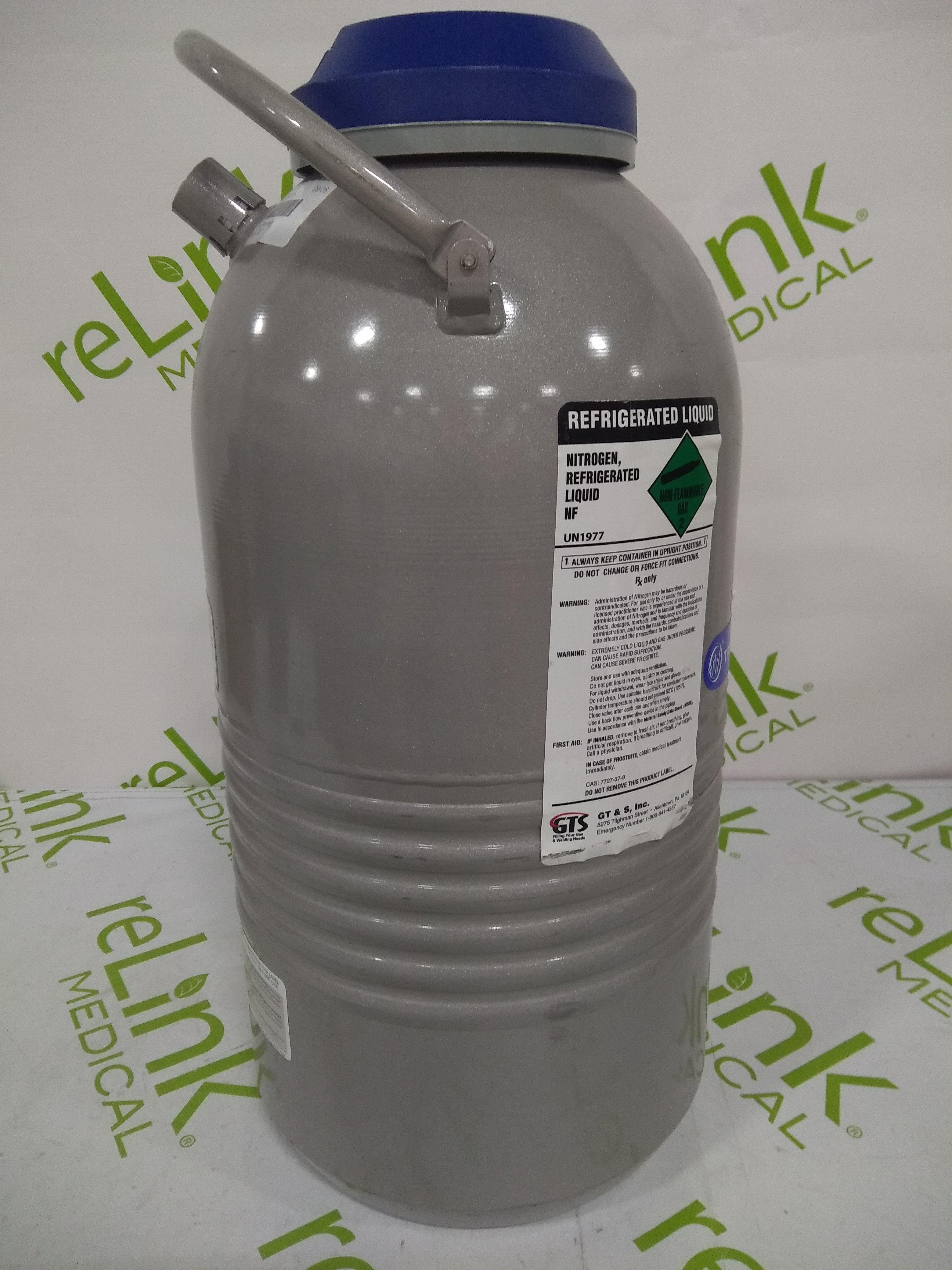 Taylor Wharton 10 LD 10 Liters Liquid Nitrogen Container - 56493