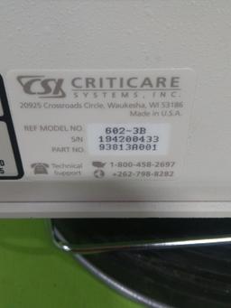 Criticare 602-3B Anesthesia Monitor - 53546
