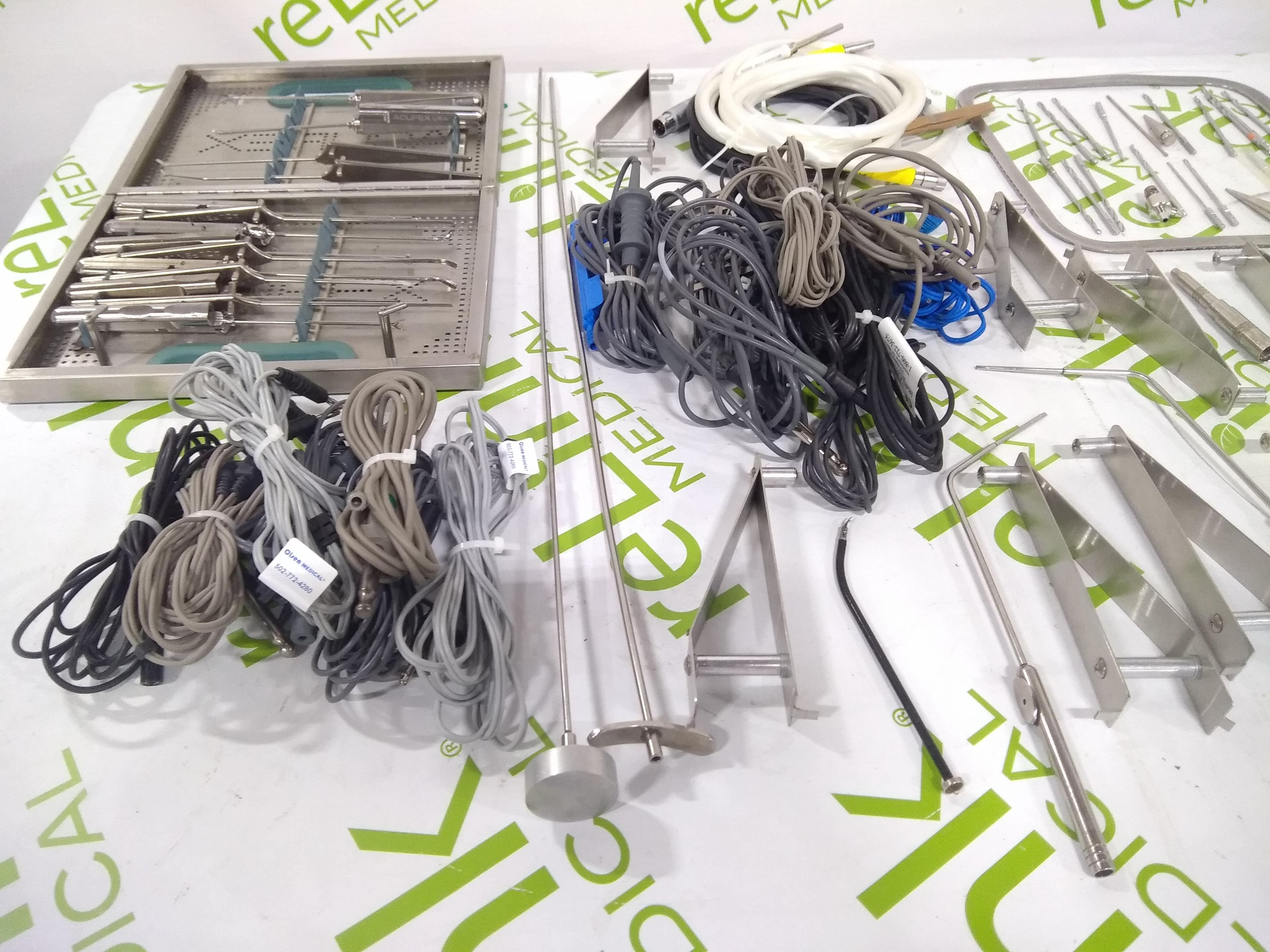 Surgical Lot of 55 Aesculap Codman Acufex - 60006