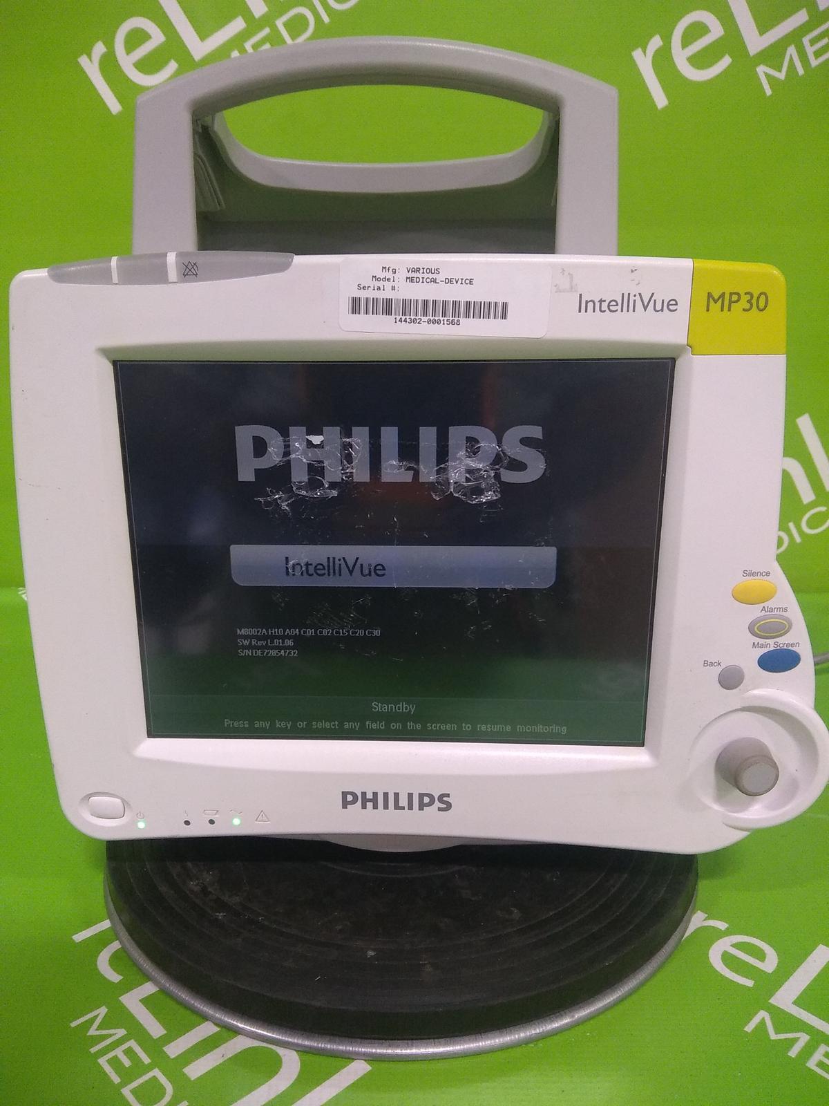 Philips Healthcare Intellivue MP30 Patient Monitor - 61770