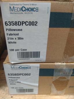 Lot of 17 Cases MediChoice 6358DPC002 Pillow Cases