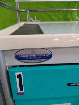 Armstrong Medical Industries, Inc. A-Smart Cart System Crash Cart - 88252