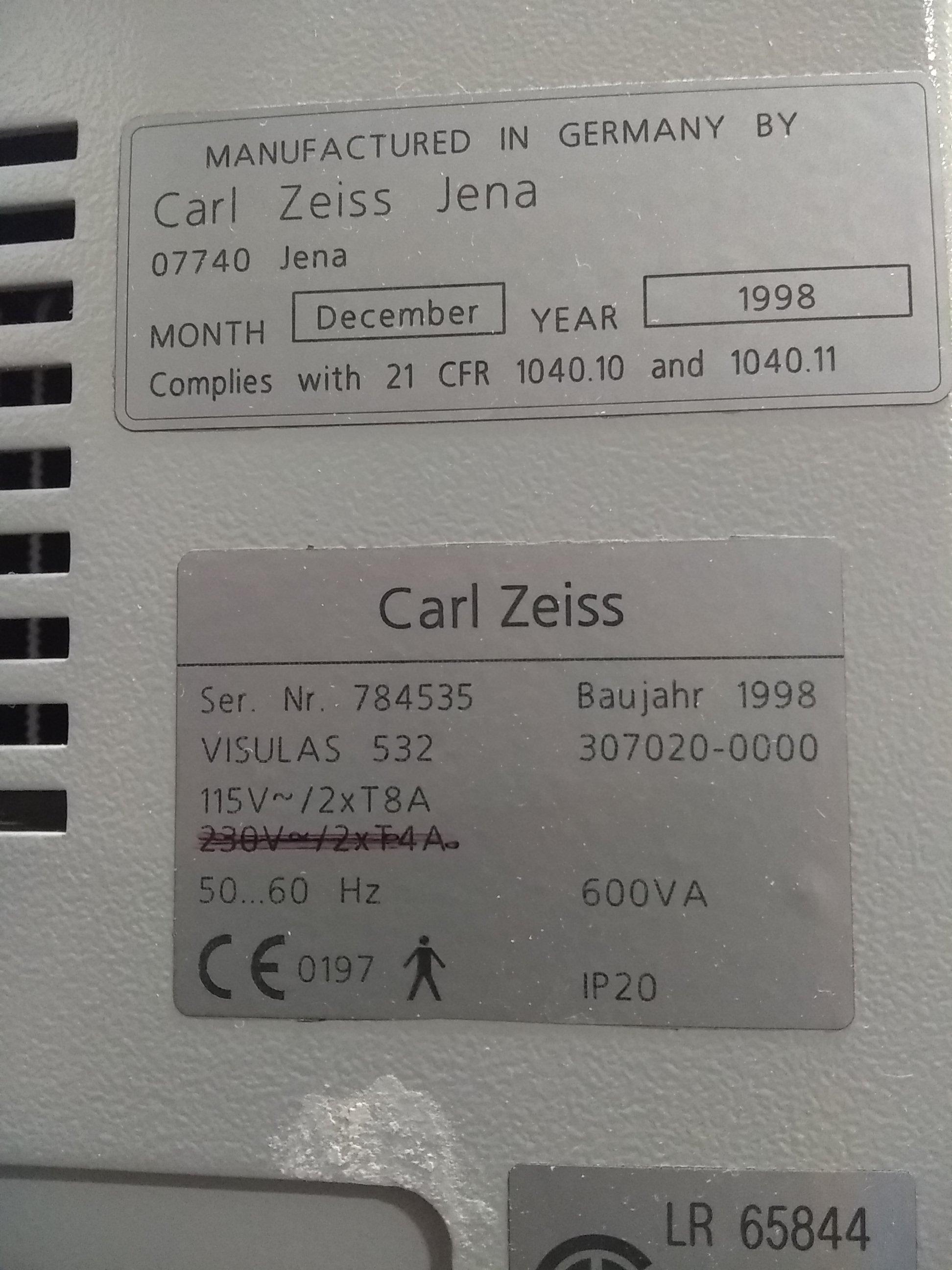 Carl Zeiss VisuLas 532 - 081250