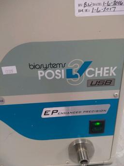 Biosystems PosiChek3 Non-USB SCBA Test Bench - 086732