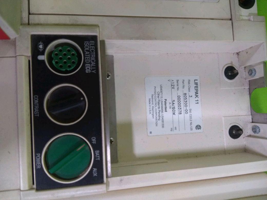 Physio-Control Lifepak 11 Defib - 087159