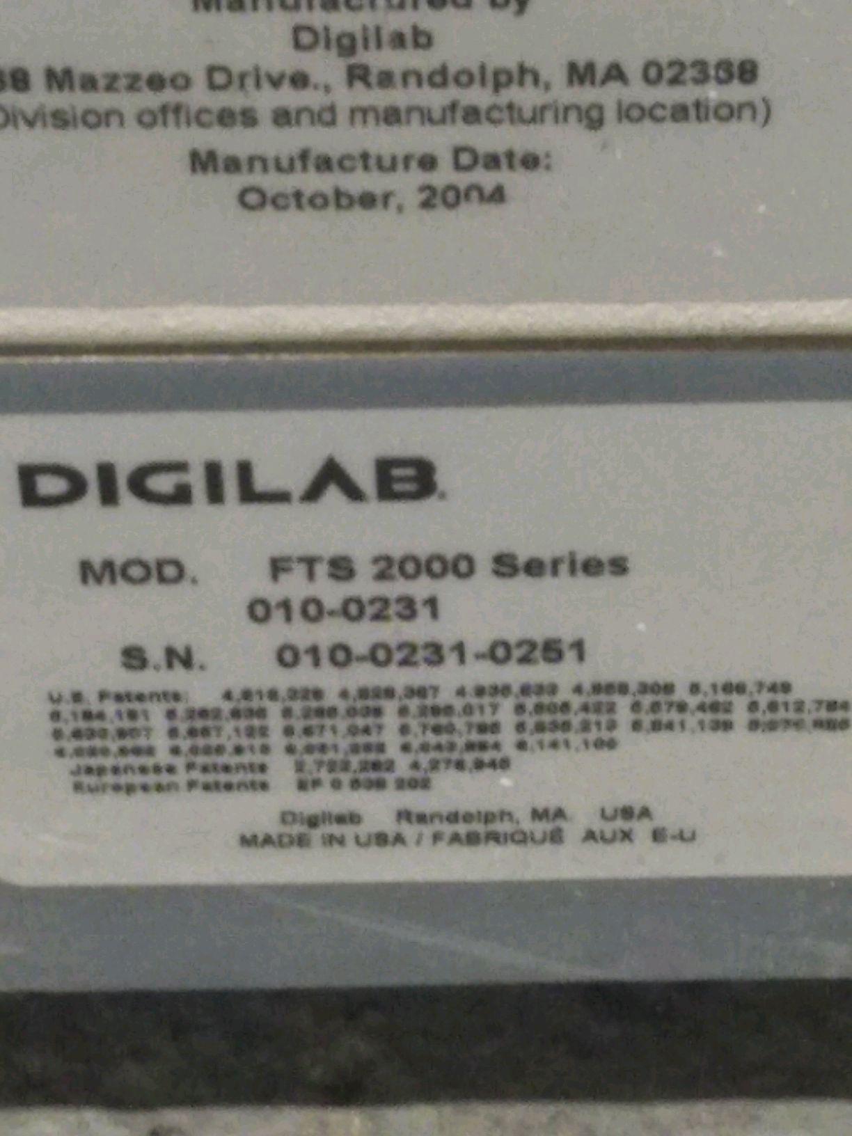 Varian Digilab FTS 2000 Scimitar FTIR Spectrometer - 090737