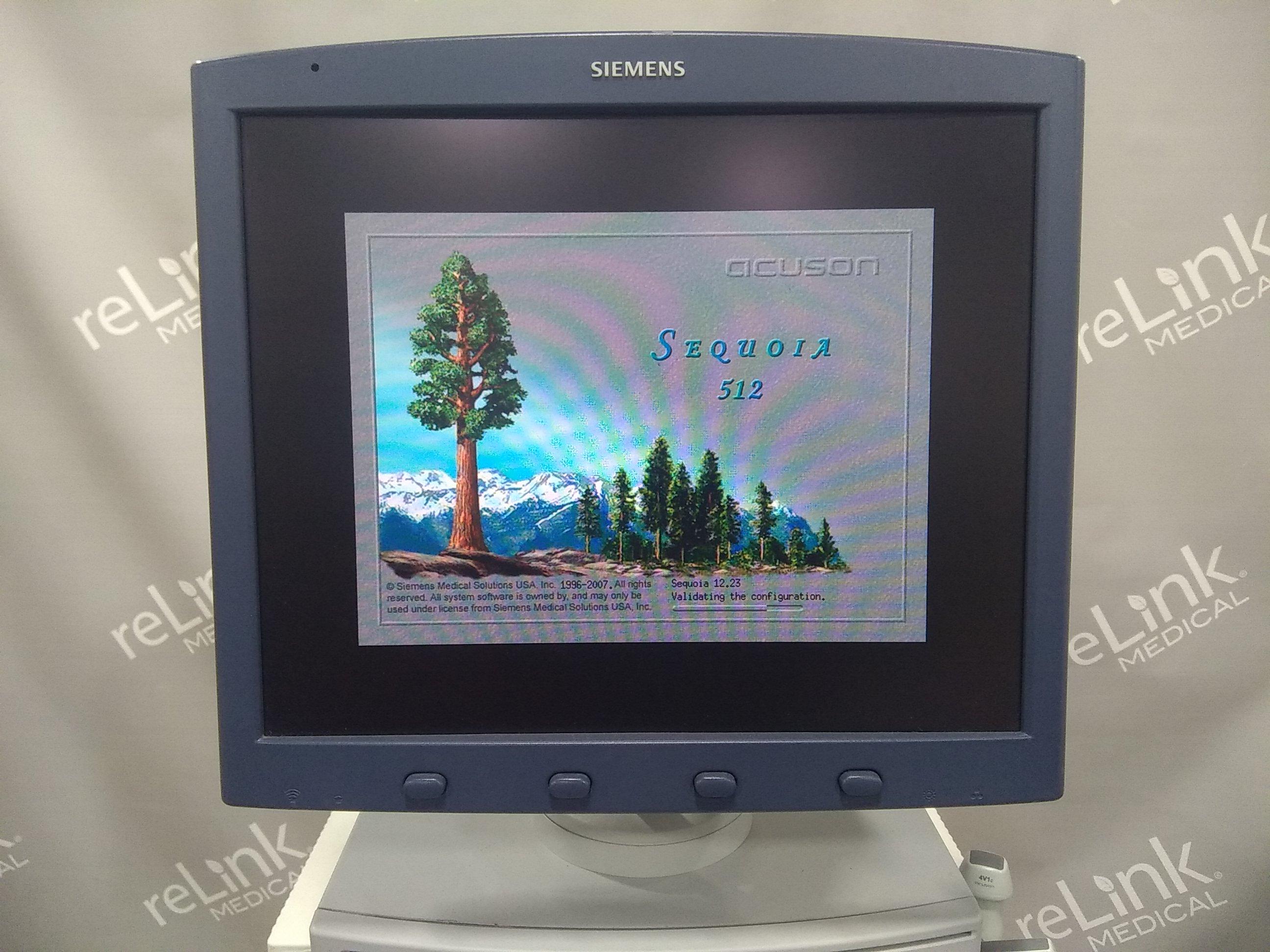 Acuson Sequoia 512 Ultrasound Unit - 077650
