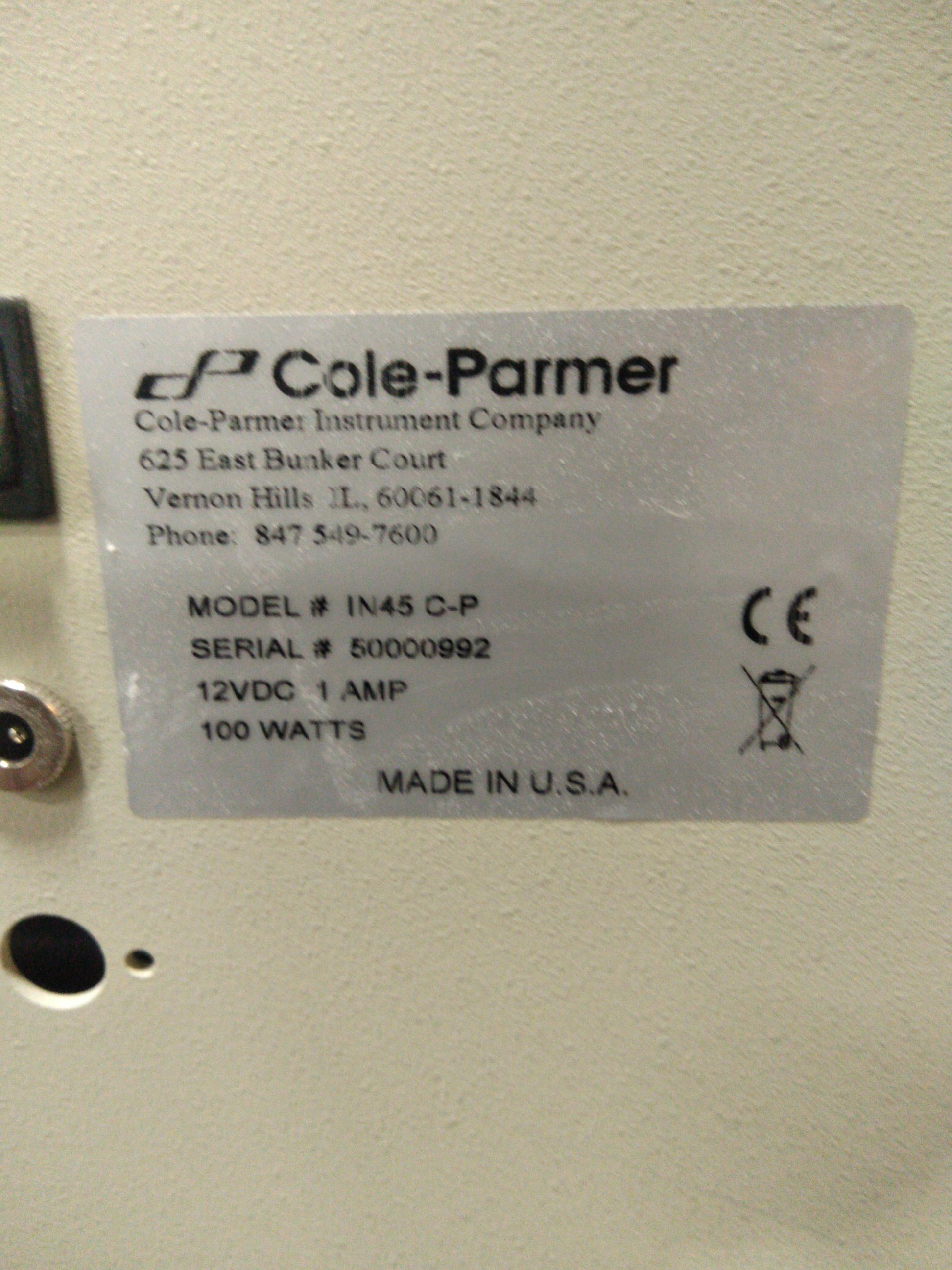 Cole Parmer Instrument Co IN45 C-P Echotherm Chilling Incubator - 162086