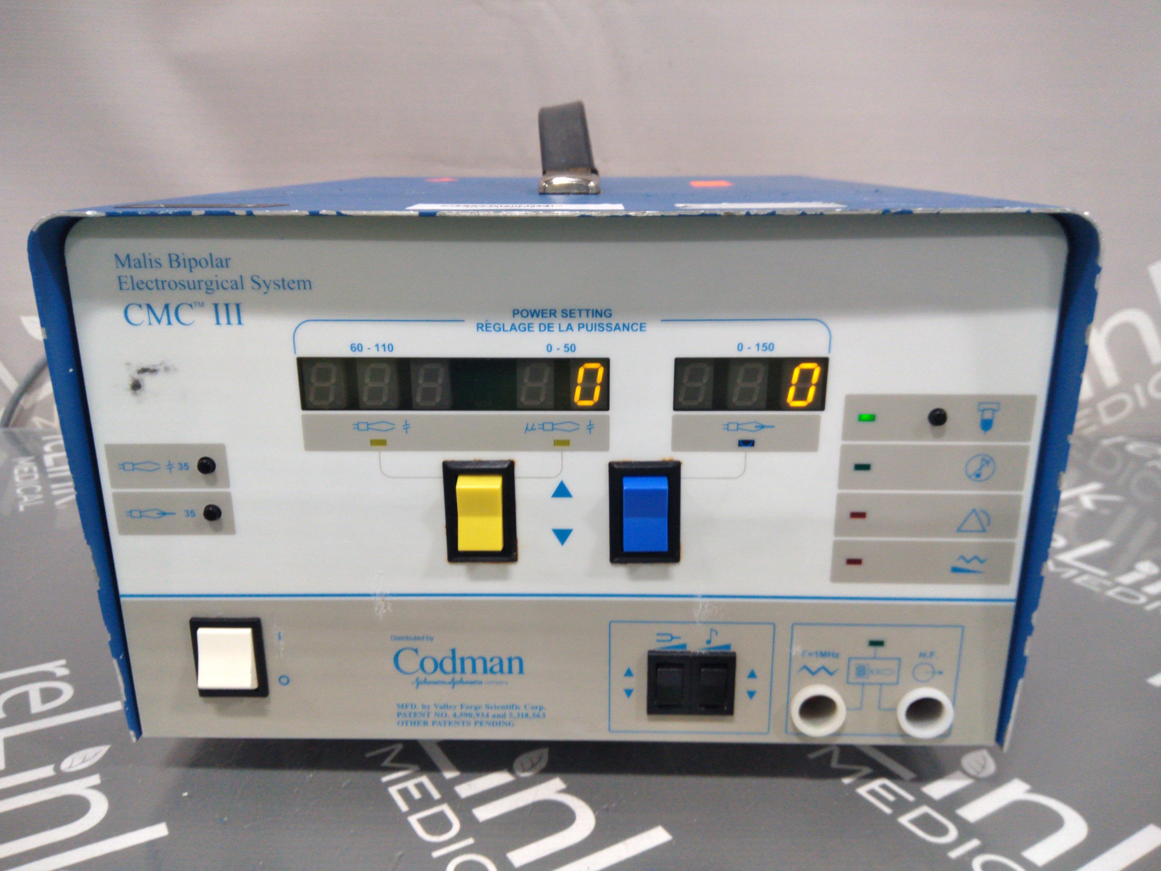 Codman CMC III Malis Bipolar Electrosurgical System - 152462