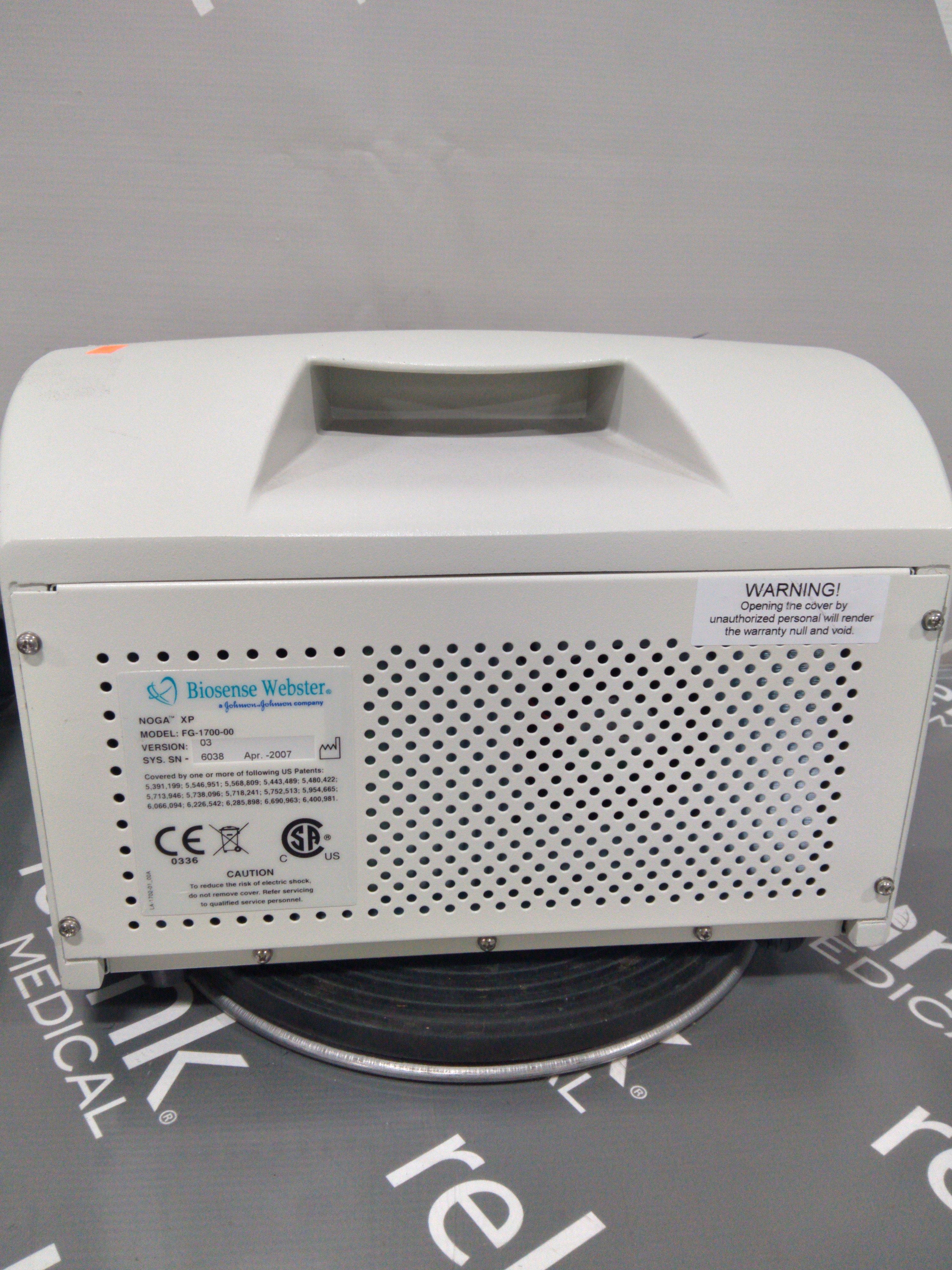 BioSense Webster NOGA XP FG-1700-00 Cardiac Navigation System - 172271