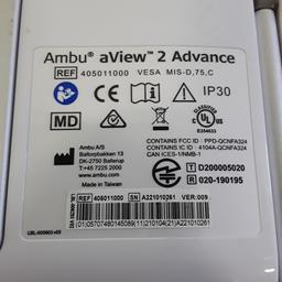 Ambu 405011000 aView 2 Advance Monitor - 211529