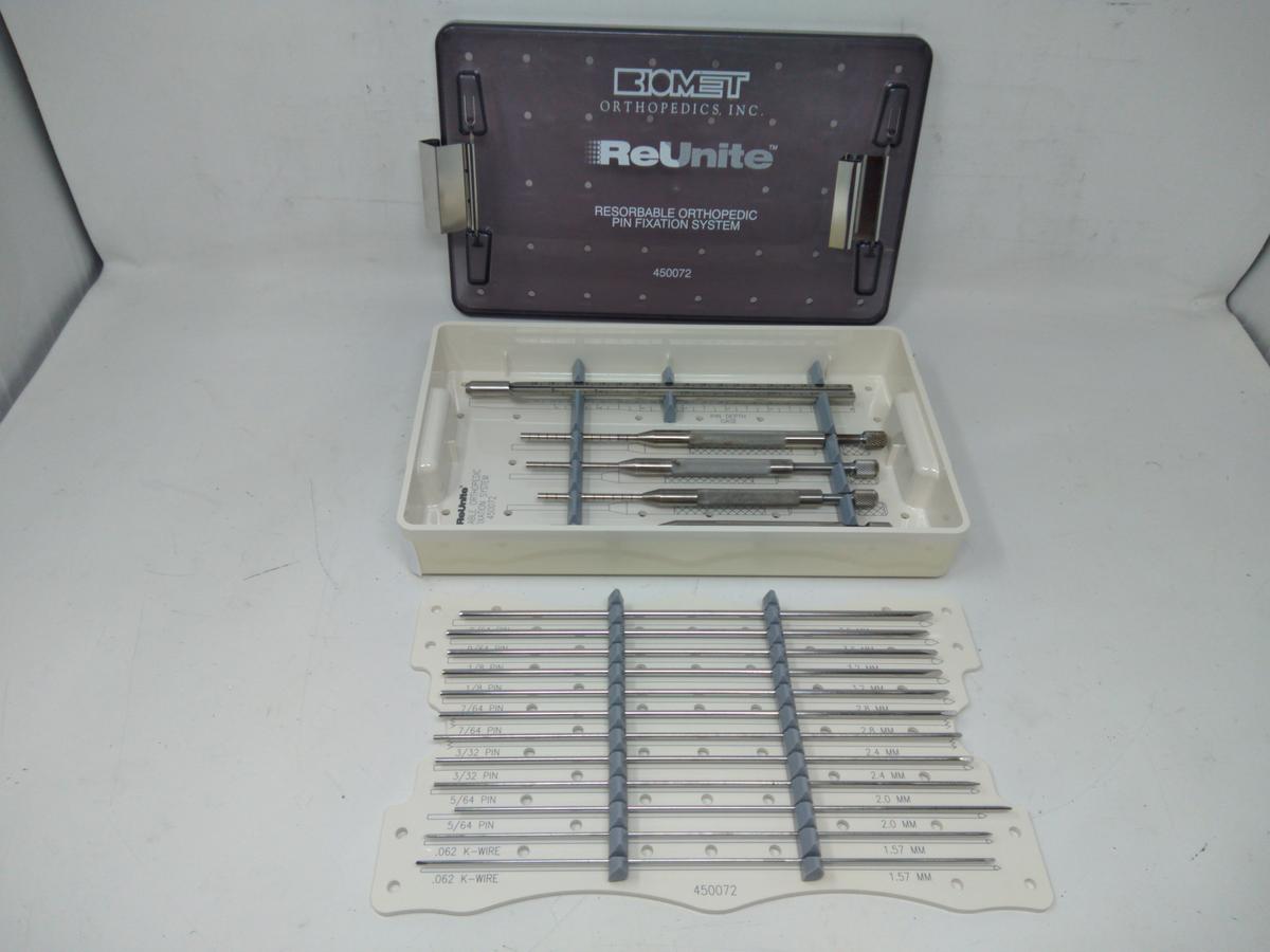 Biomet, Inc. ReUnite Resorbable Orthopedic Pin Fixation System - 215284