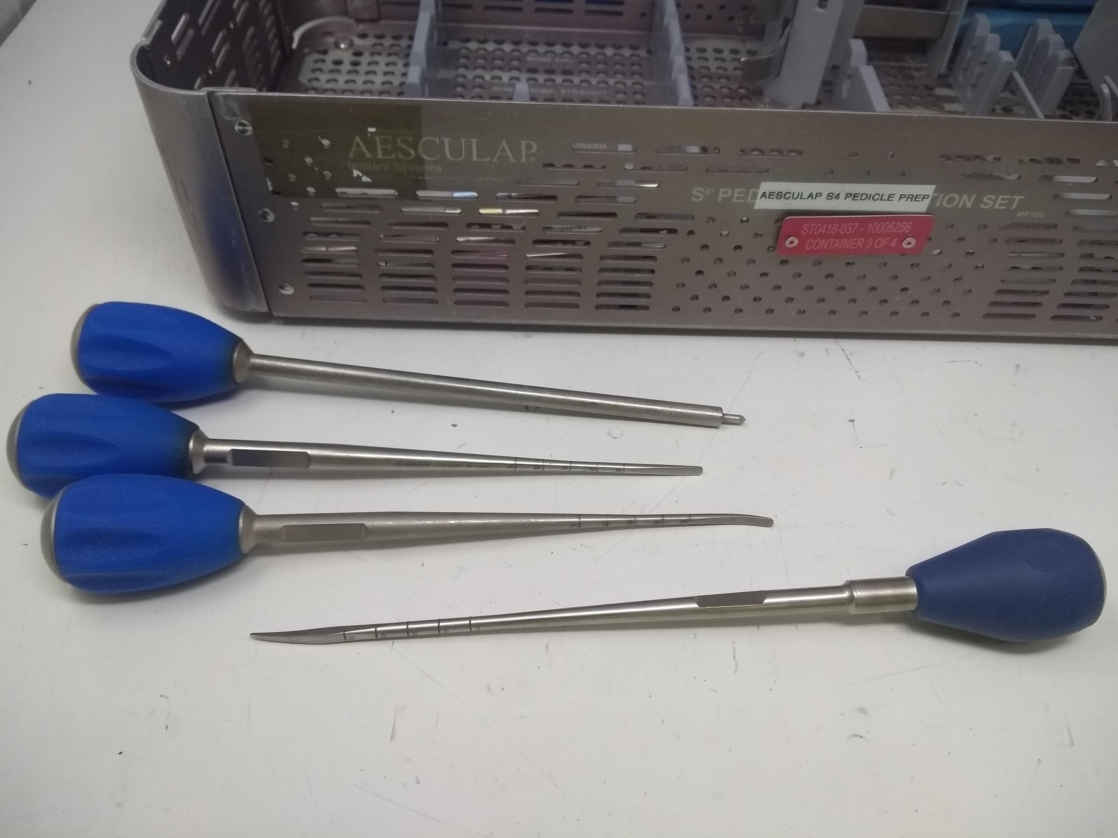 Aesculap, Inc. S4 Pedicle Preparation Set - 197623