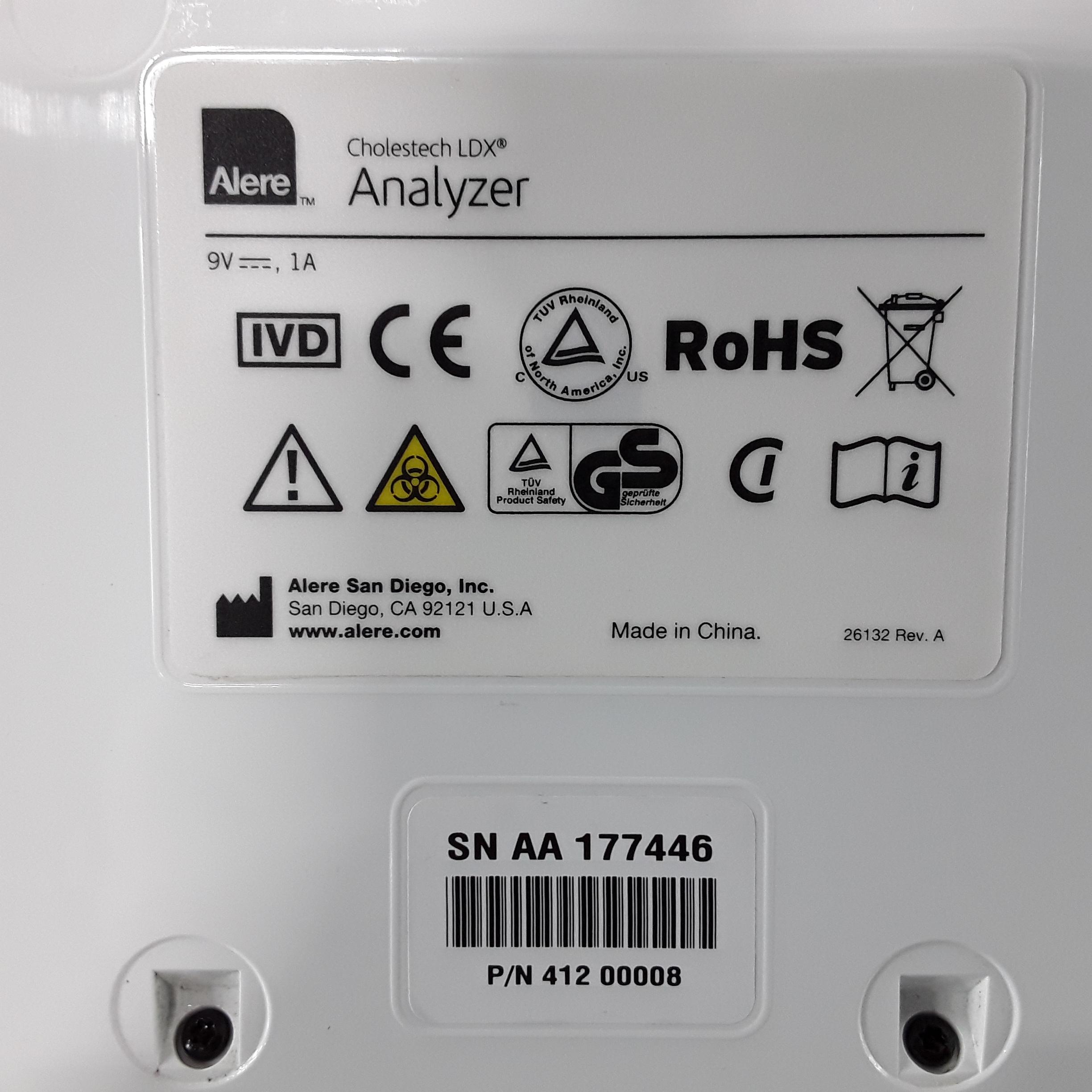 Alere Cholestech LDX Analyzer - 275417