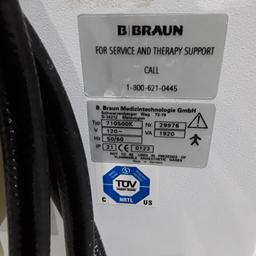 B. Braun Medical Inc. Dialog Plus Hemodialysis Machine - 007165