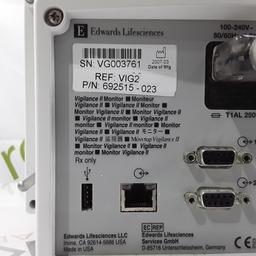 Edwards Lifesciences Vigilance II Patient Monitor - 271181