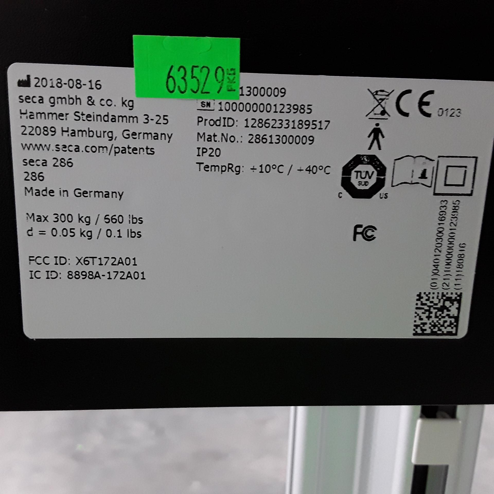 Seca Corp. 286 Patient Scale - 279598