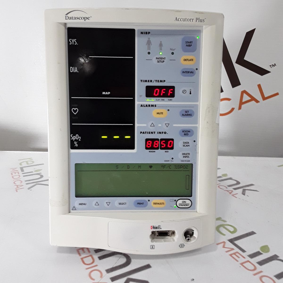 Datascope Accutorr Plus Vital Signs Monitor - 262574