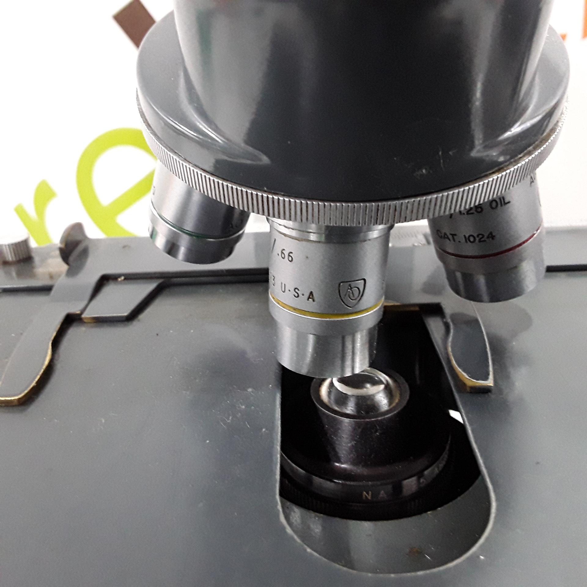 American Optical Microstar One-Ten Binocular Teaching Microscope - 273506