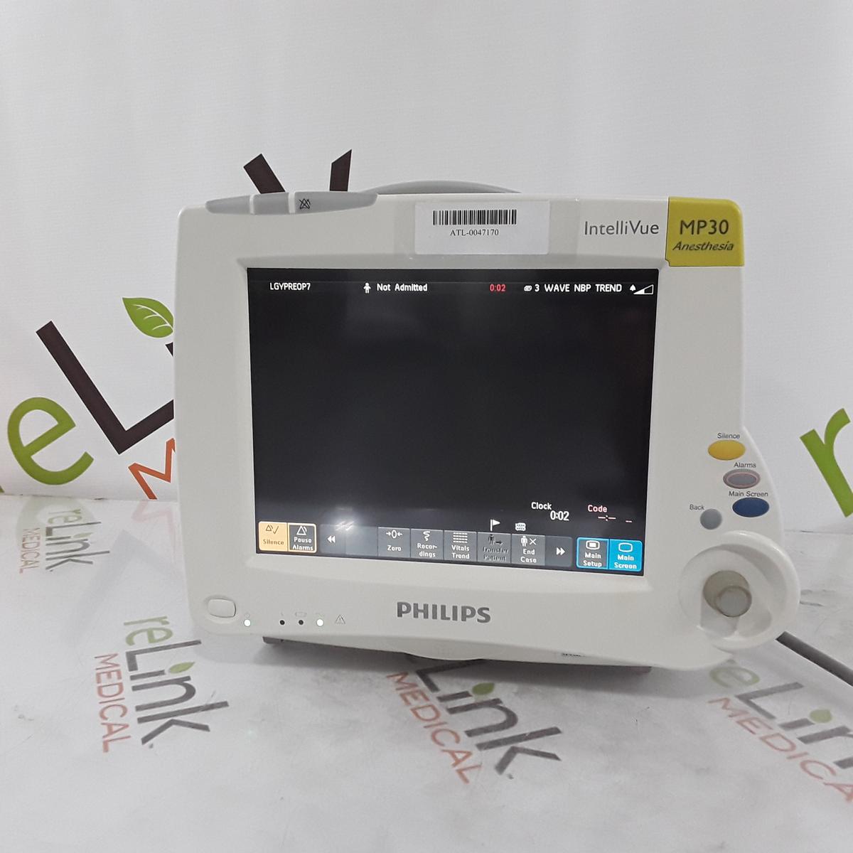 Philips IntelliVue MP30 - Anesthesia Patient Monitor - 300545