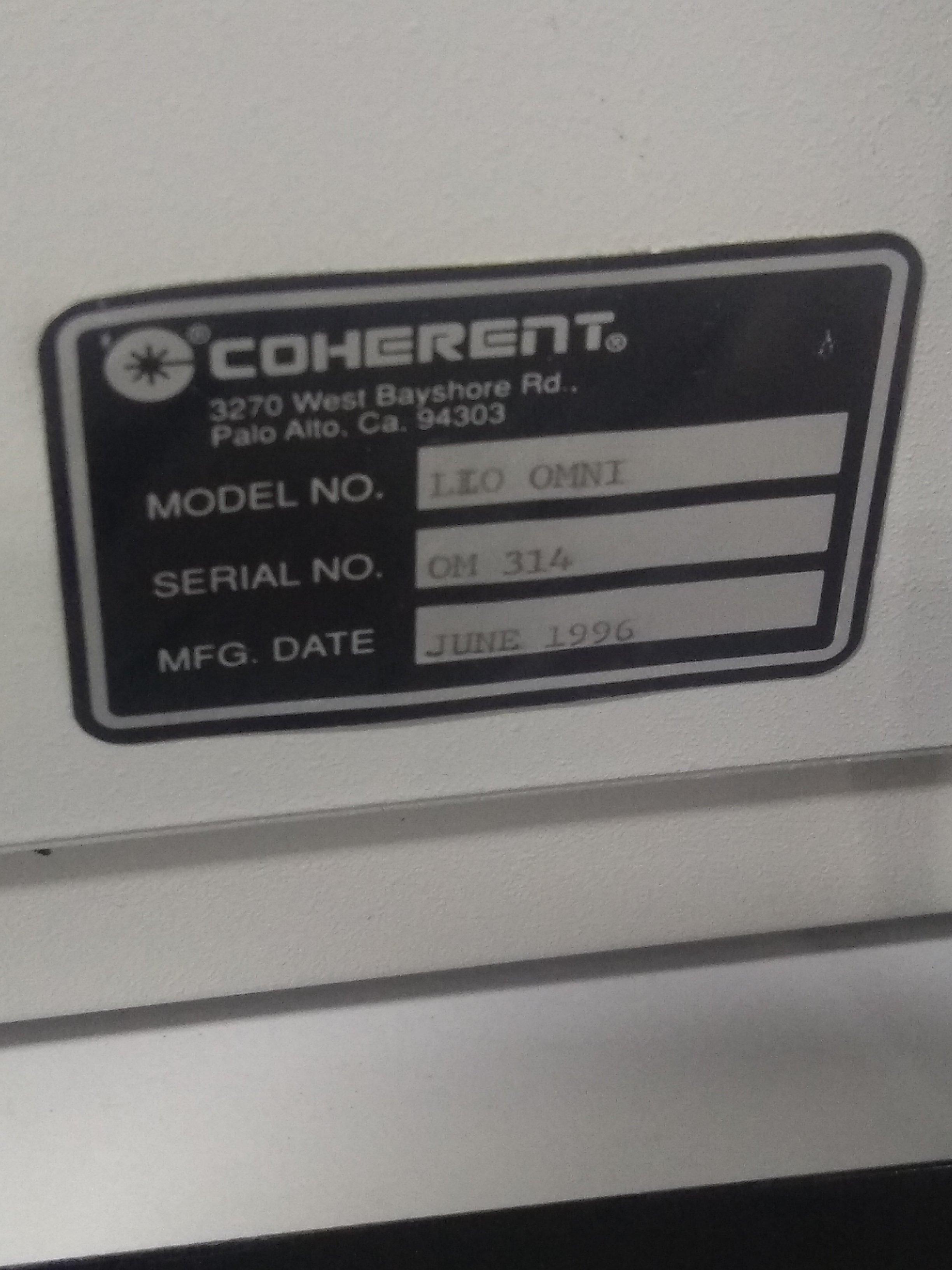 Coherent Novus Omni LIO Laser - 004327