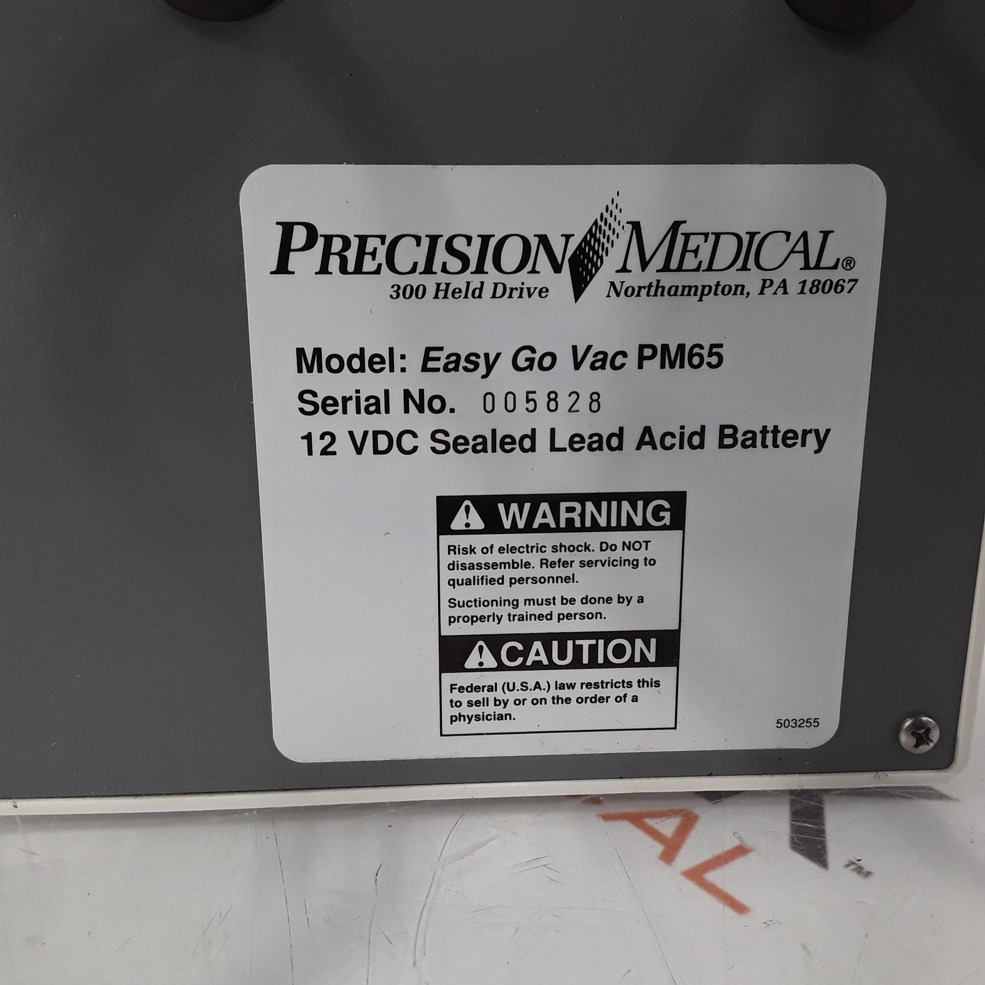 Precision Medical Easy Go Vac PM65 Aspirator - 279861