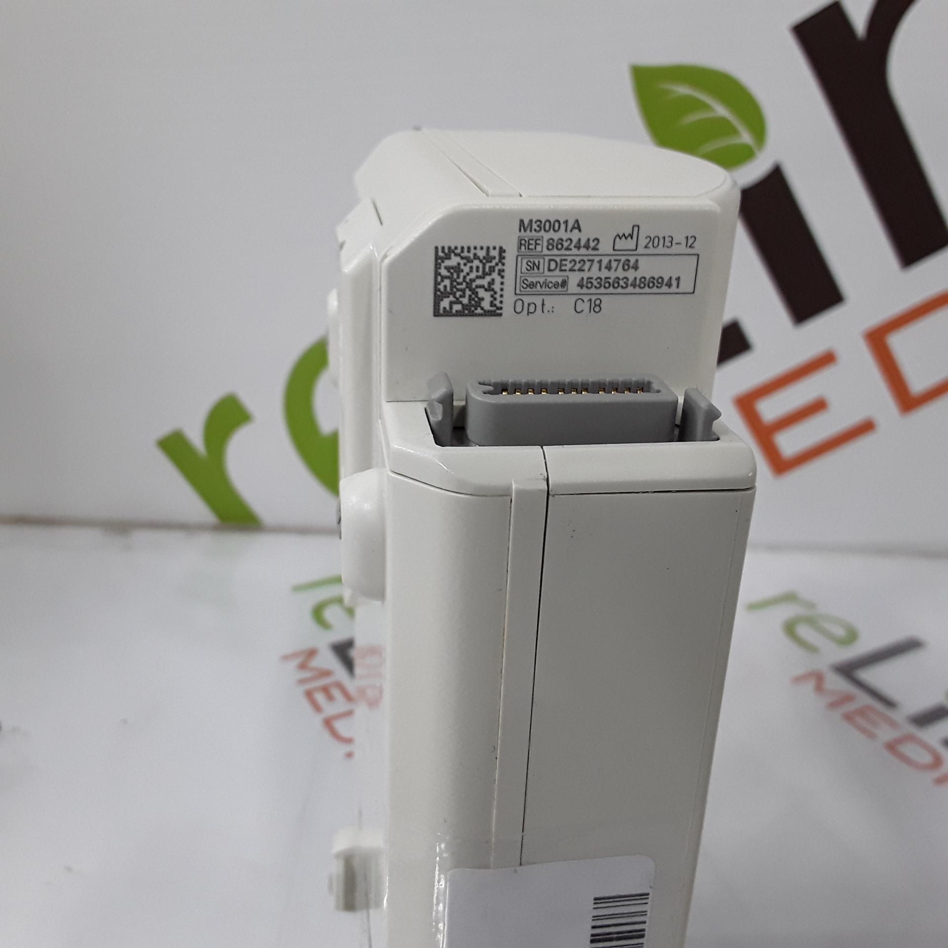 Philips M3001A-C18 Fast SpO2, NIBP, 12 lead ECG, Temp, IBP MMS Module - 302917