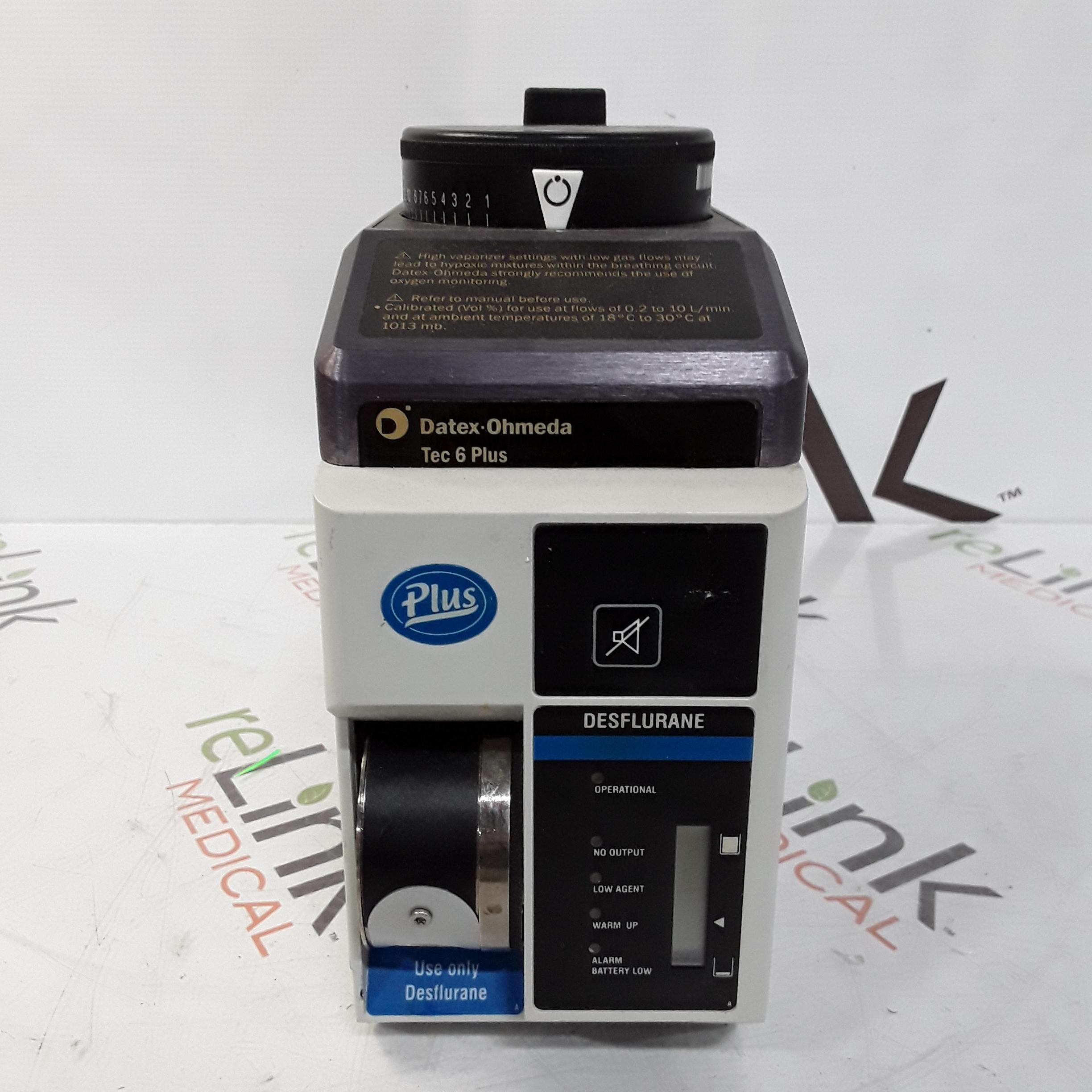 Datex-Ohmeda Tec 6 Plus Desflurane Vaporizer - 003249