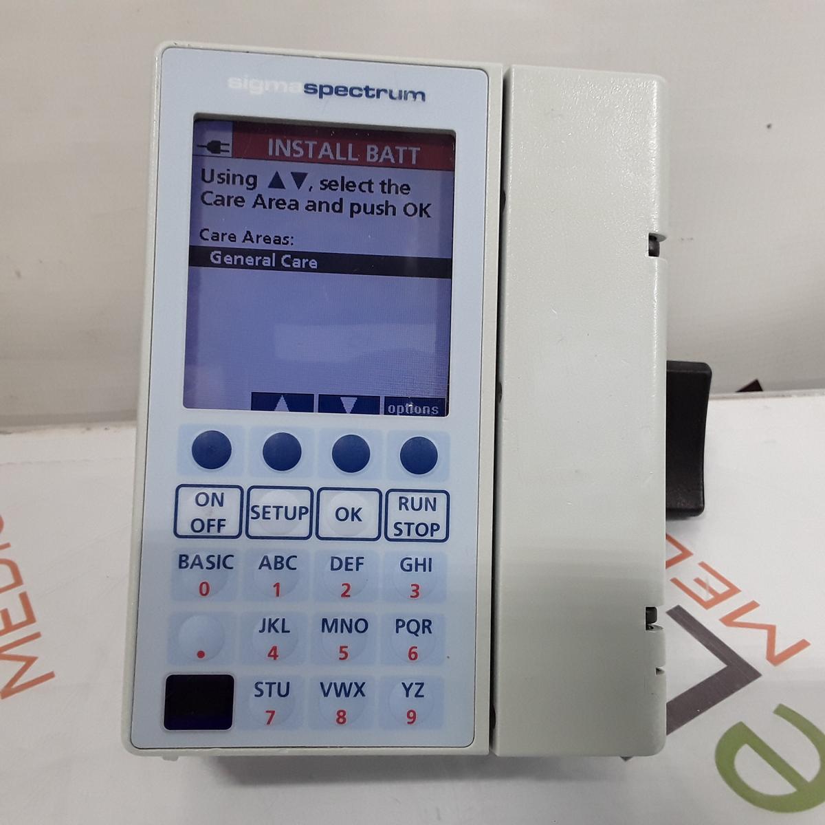Baxter Sigma Spectrum 6.05.11 without Battery Infusion Pump - 285987