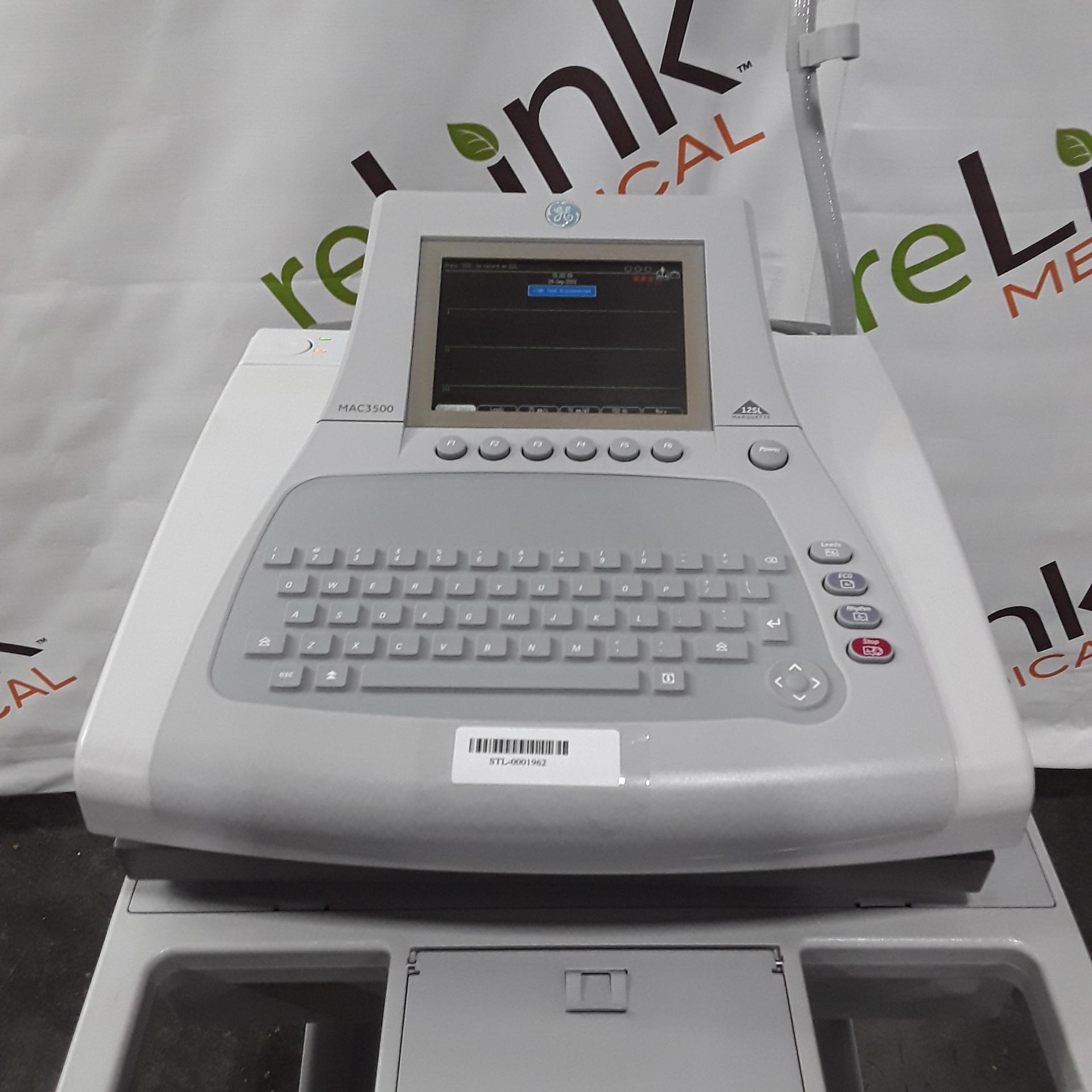 GE Healthcare MAC 3500 ECG - 295782