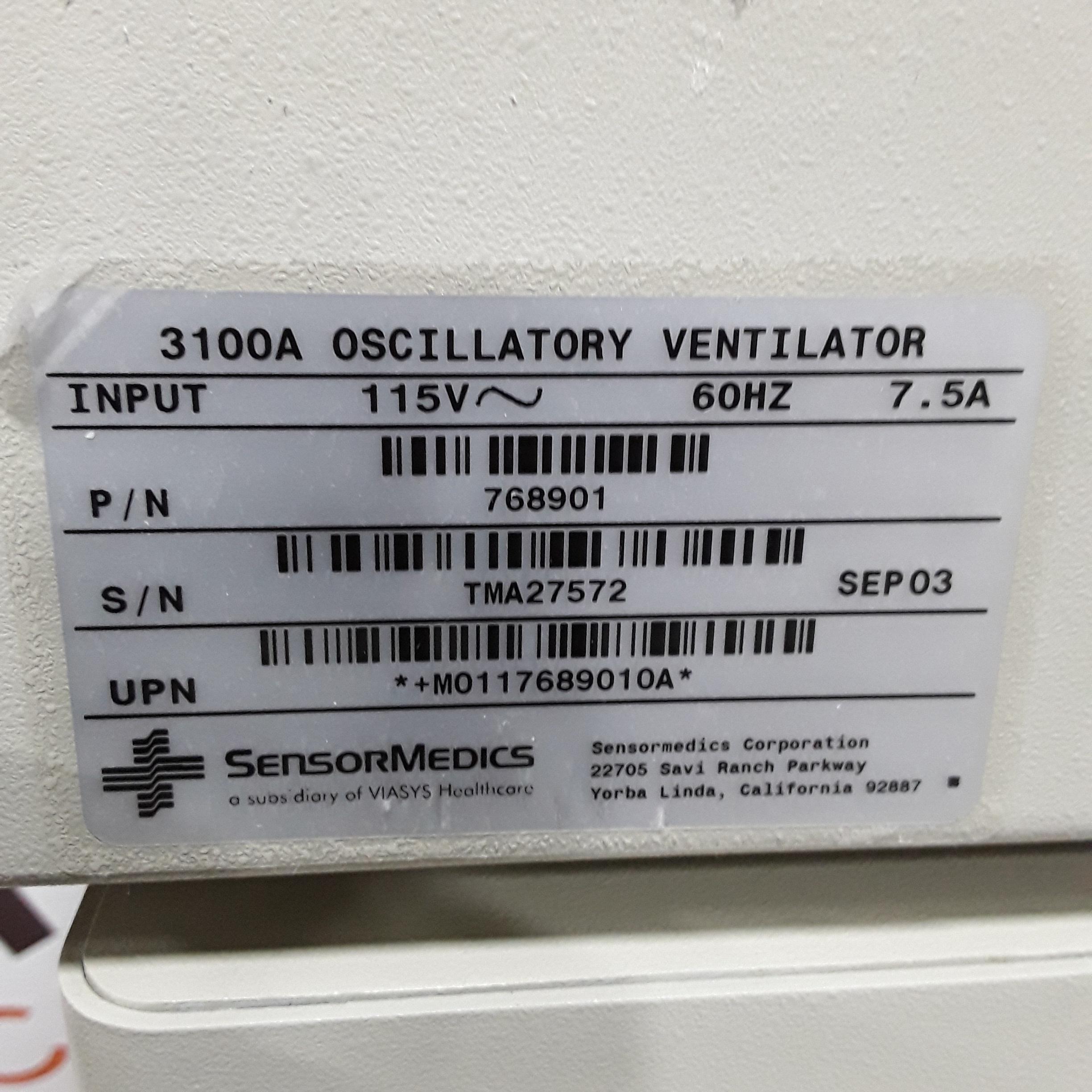 CareFusion SensorMedics 3100A Oscillatory Ventilator - 009974