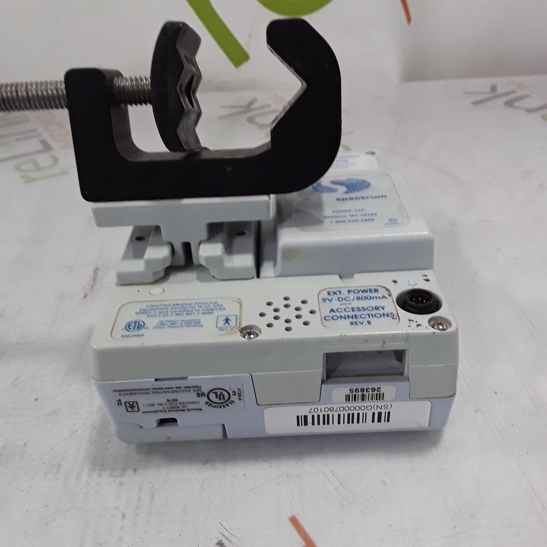 Baxter Sigma Spectrum 6.05.13 with B/G Battery Infusion Pump - 335888