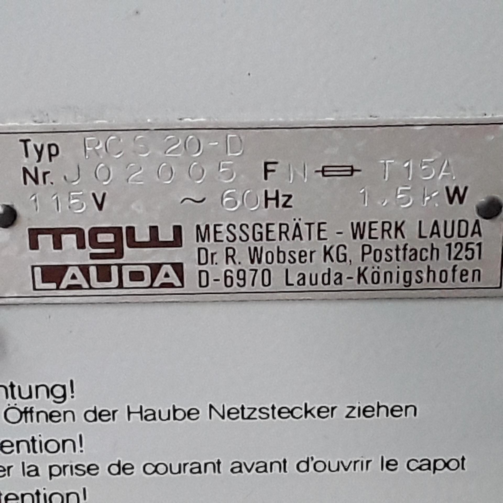 Lauda RC 20 Recirculating Chiller - 314726